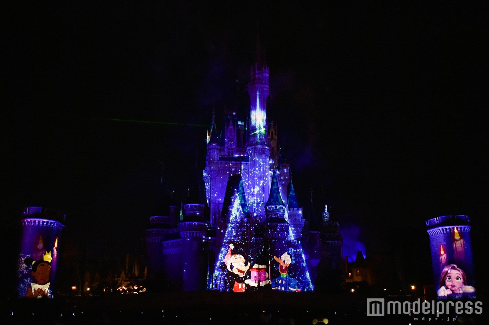 新キャッスルプロジェクション「ディズニー・ギフト・オブ・クリスマス」（C）モデルプレス（C）Disney
