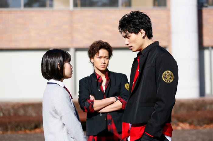 白石聖、川村壱馬、鈴木伸之(C)「PRINCE OF LEGEND」製作委員会(C) HI-AX All Rights Reserved.