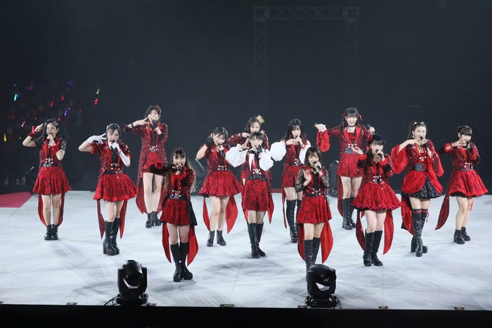 モーニング娘。’22「モーニング娘。’22 25th ANNIVERSARY CONCERT TOUR ~SINGIN' TO THE BEAT~加賀楓卒業スペシャル」より(提供写真)