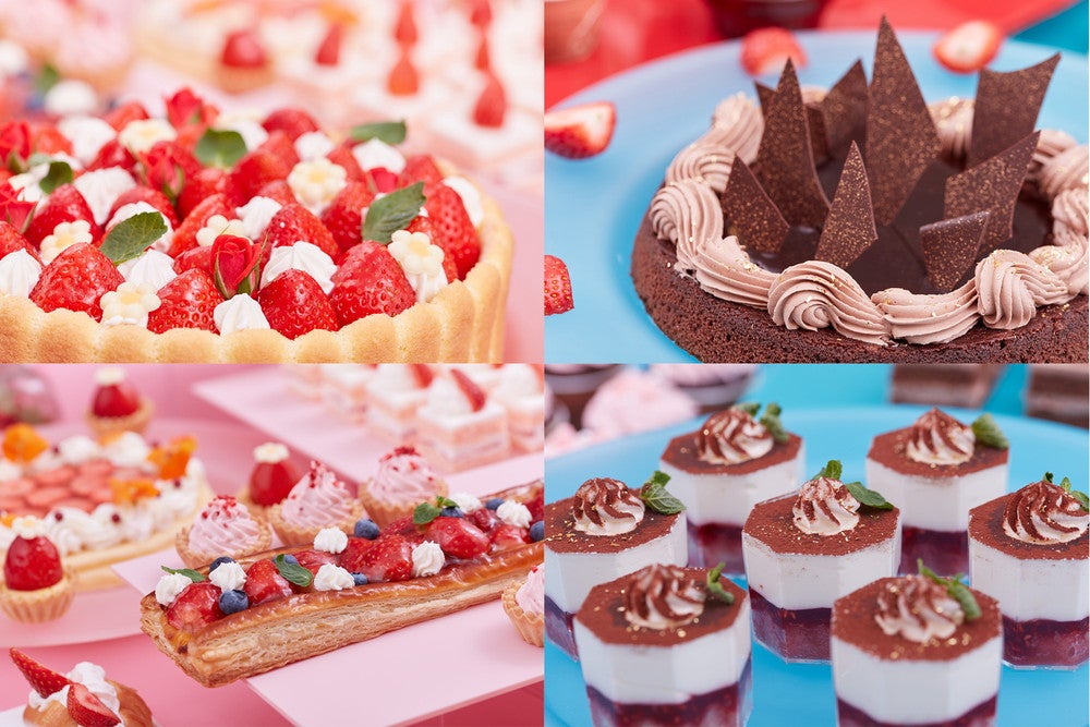 苺尽くしの「スイーツブッフェ～ストロベリーパレット～」京王プラザホテル八王子で開催