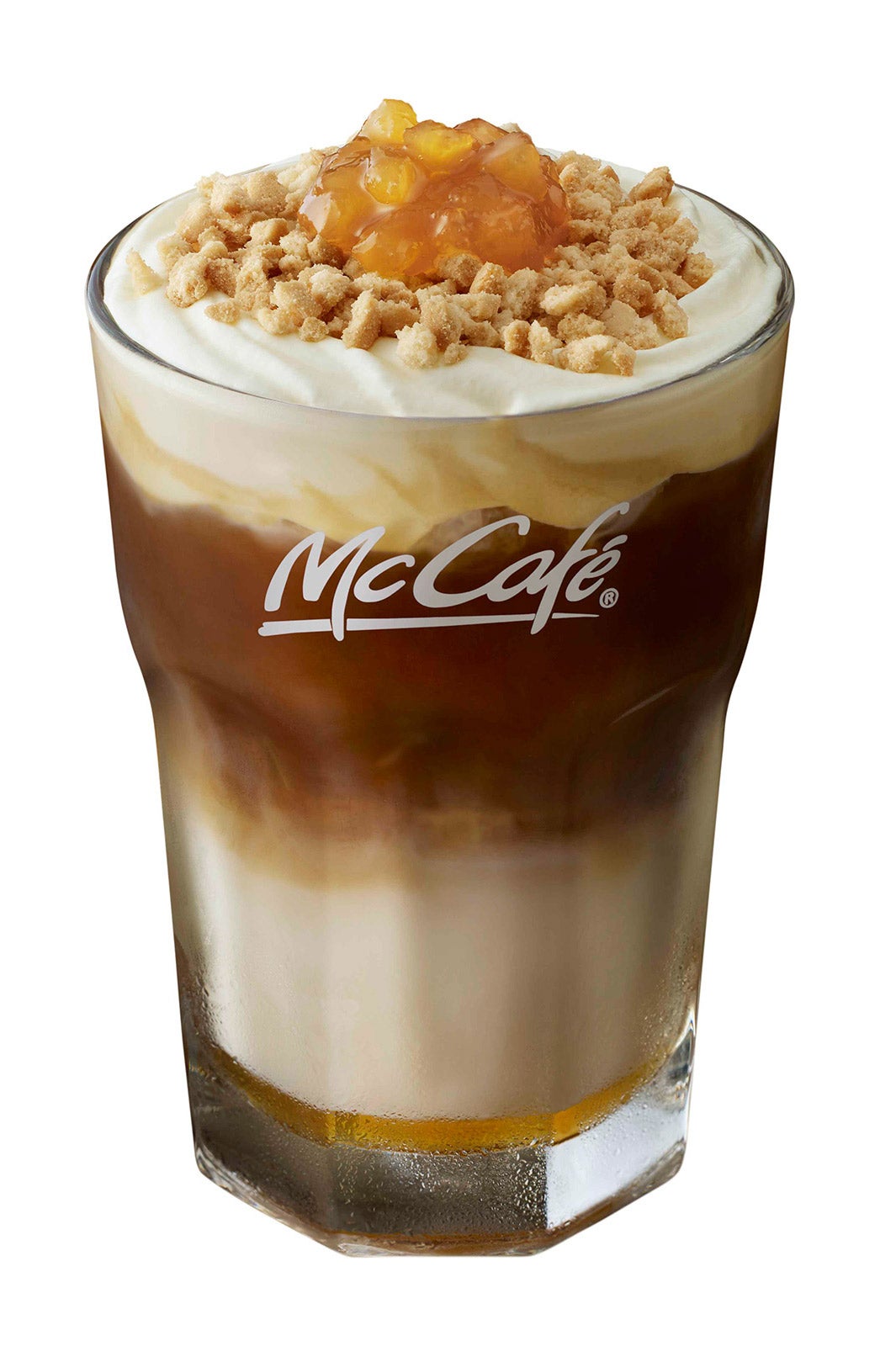 りんごのタルトアイスラテ／画像提供：日本マクドナルド株式会社