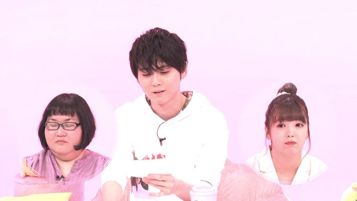 安藤なつ、梶裕貴、藤田ニコル(提供写真)