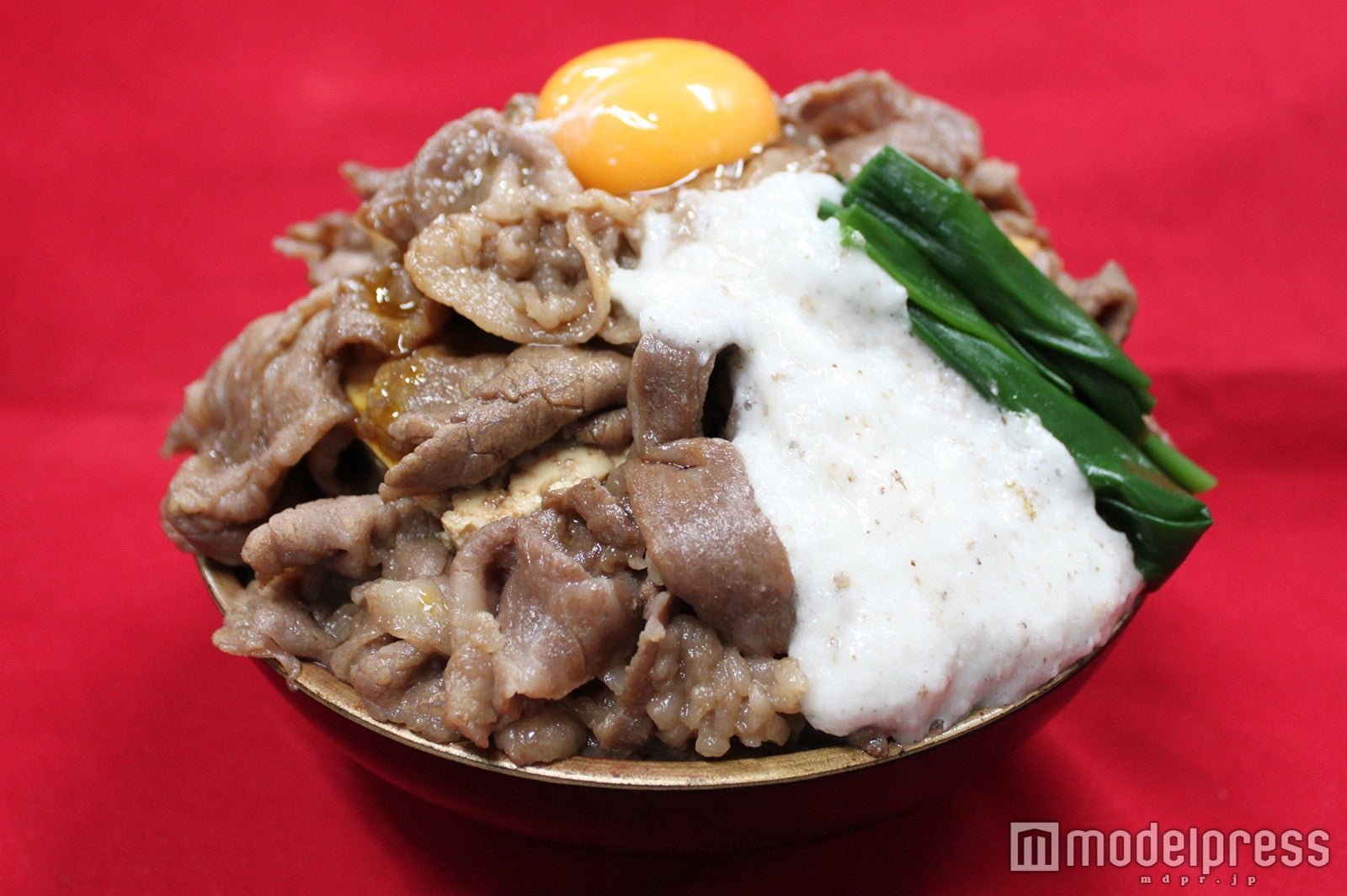 だいせん☆てんこ盛りA5すき焼き丼／画像提供：東京ドーム