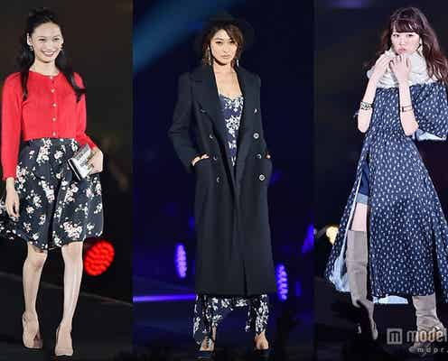 山田優、桐谷美玲、大政絢ら人気モデル華やか集結 TGC初の北九州で観客1万1800人熱狂