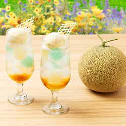 スペシャルドリンク「メロン・ポップ・ソーダ」1,000円/提供画像