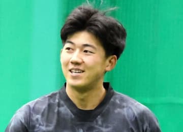 阪神・立石は別メニュー調整 新人合同自主トレ屋外練習に不在 17日に下肢の張りで練習回避