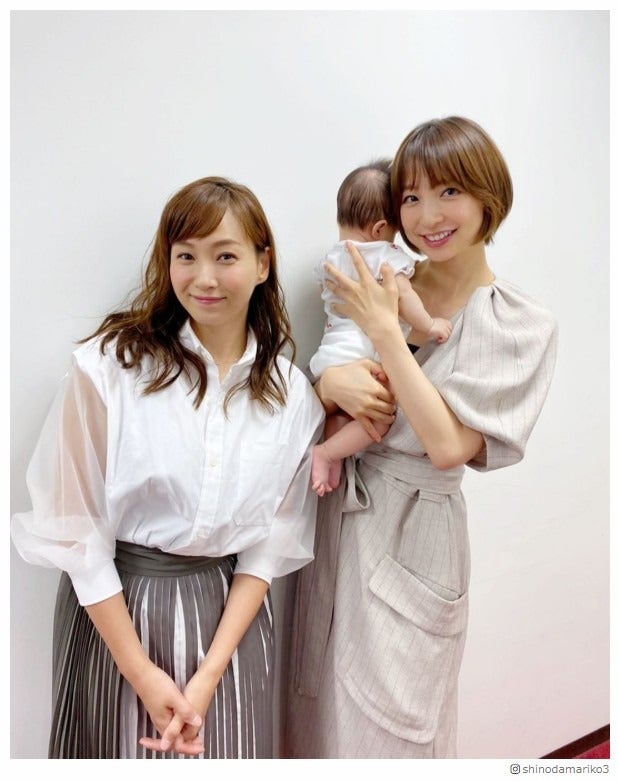 篠田麻里子＆藤本美貴“子どもが同じ歳”貴重ショット公開