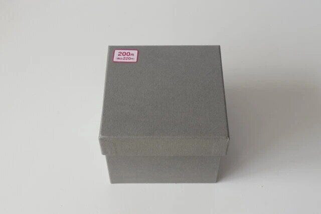 ダイソー　紙BOX（B、2段タイプ、11.5cm×11.5cm×8.7cm）　パッケージ