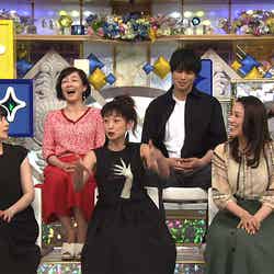 西山茉希（前列中央）（C）日本テレビ