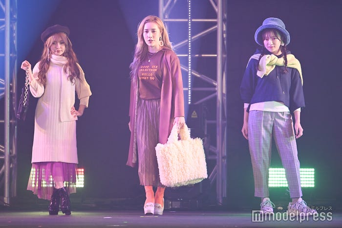 まりな、ありしゃん、さおりん (C)モデルプレス