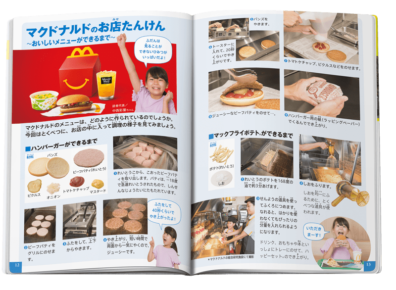 ミニ図鑑「マクドナルド」中