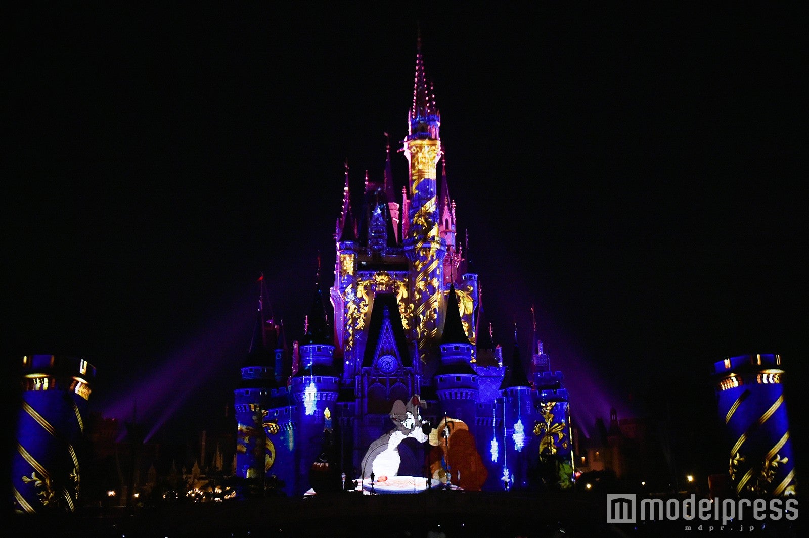 新キャッスルプロジェクション「ディズニー・ギフト・オブ・クリスマス」（C）モデルプレス（C）Disney