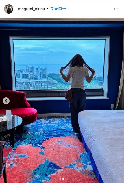 奥菜恵Instagramより