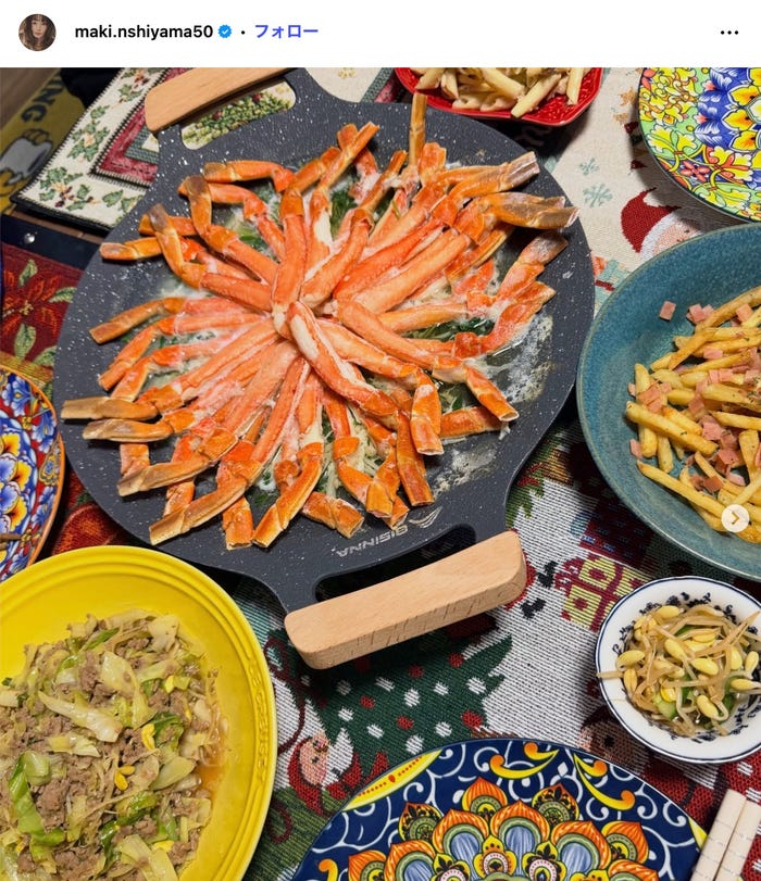 西山茉希Instagramより