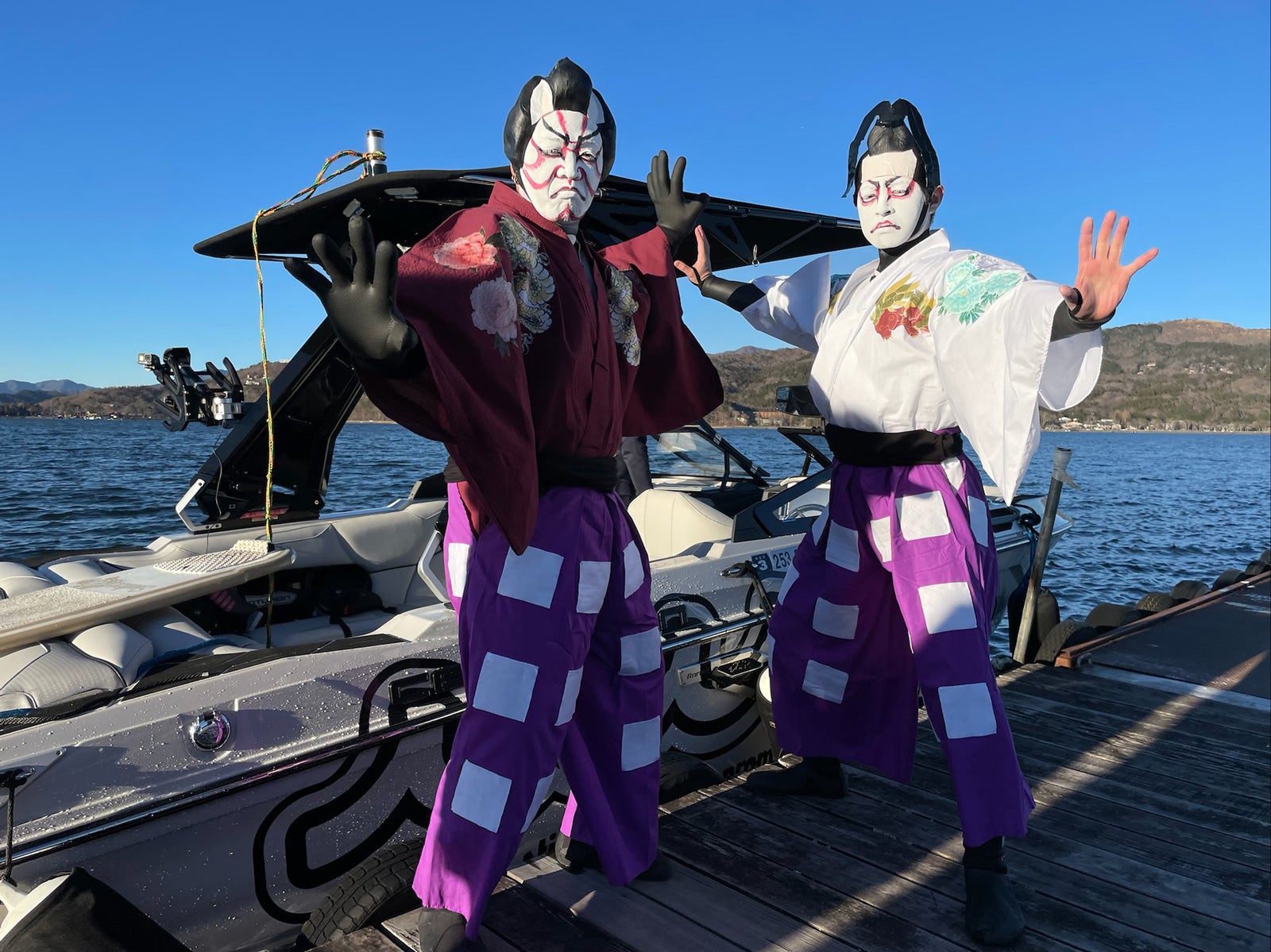 数原龍友＆佐野玲於（C）日本テレビ