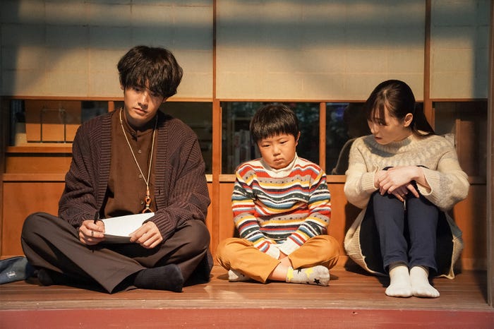 赤楚衛二、又野暁仁、福原遥/「舞いあがれ!」第60話(C)NHK