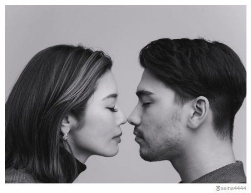 結婚発表の「テラハ」島袋聖南＆石倉ノア、“キス寸前”ショット公開