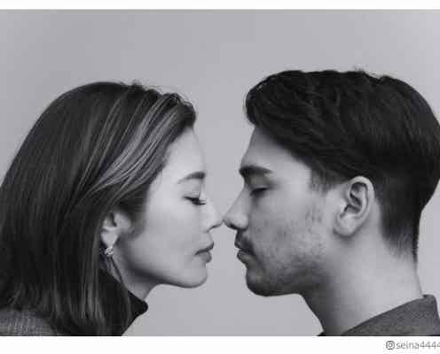 結婚発表の「テラハ」島袋聖南&石倉ノア、“キス寸前”ショット公開