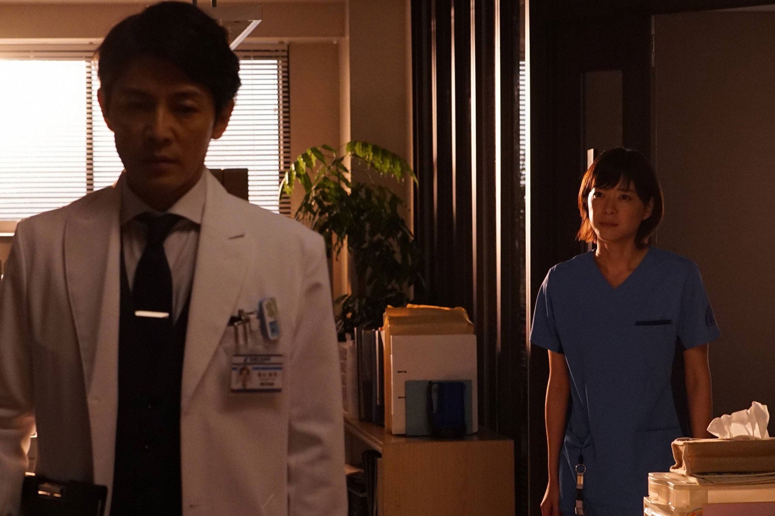 藤木直人・上野樹里／「グッド・ドクター」第5話より（C）フジテレビ