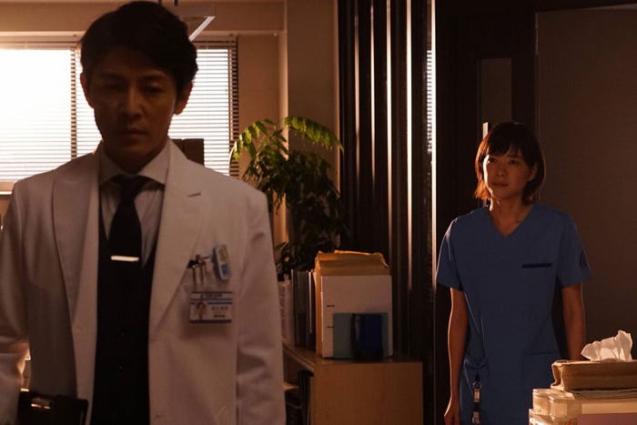 藤木直人・上野樹里/「グッド・ドクター」第5話より(C)フジテレビ
