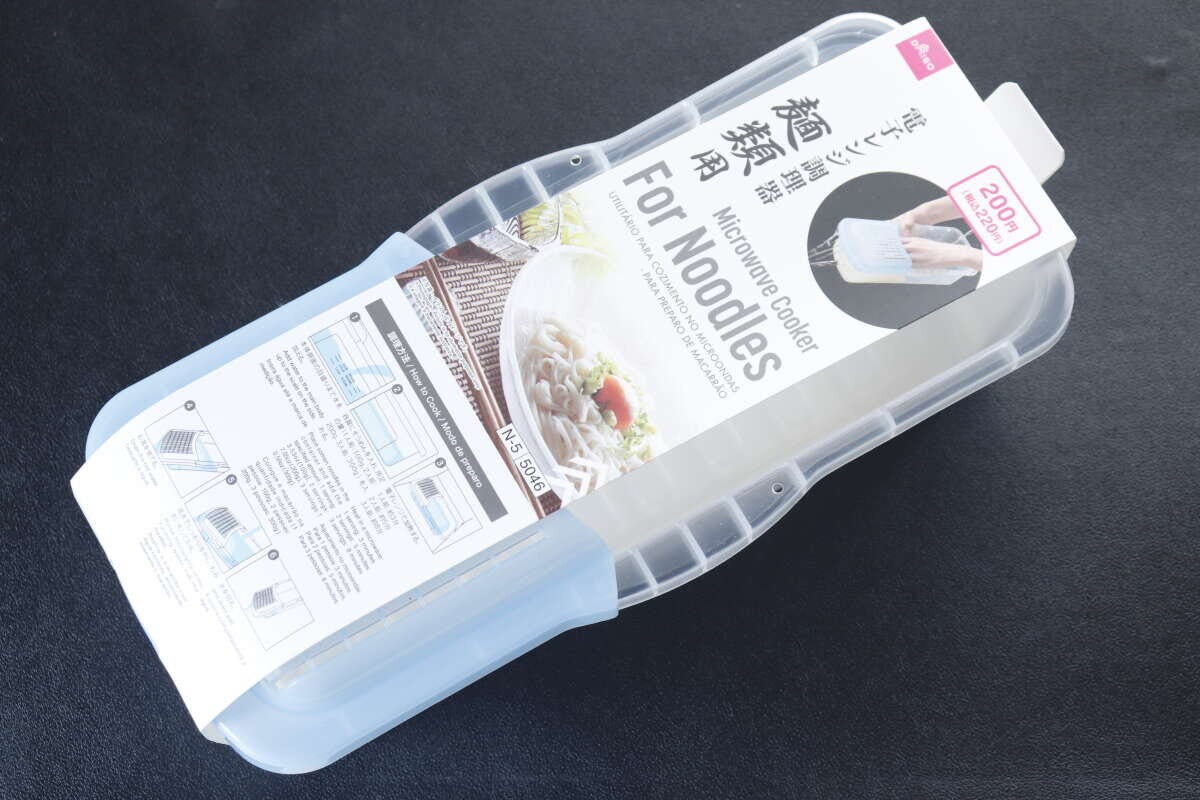電子レンジ調理器麺類用