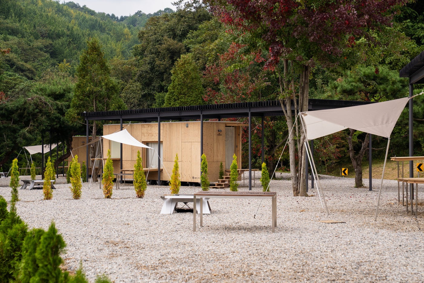 スノーピーク エバーランド キャンプフィールド(提供写真)