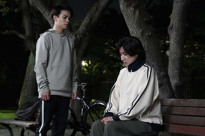 宮近海斗、京本大我「お迎え渋谷くん」第11話より(C)カンテレ