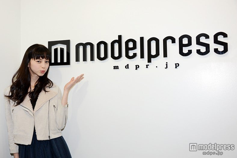 モデルプレスで連載中の中条あやみ／写真は第1回目より