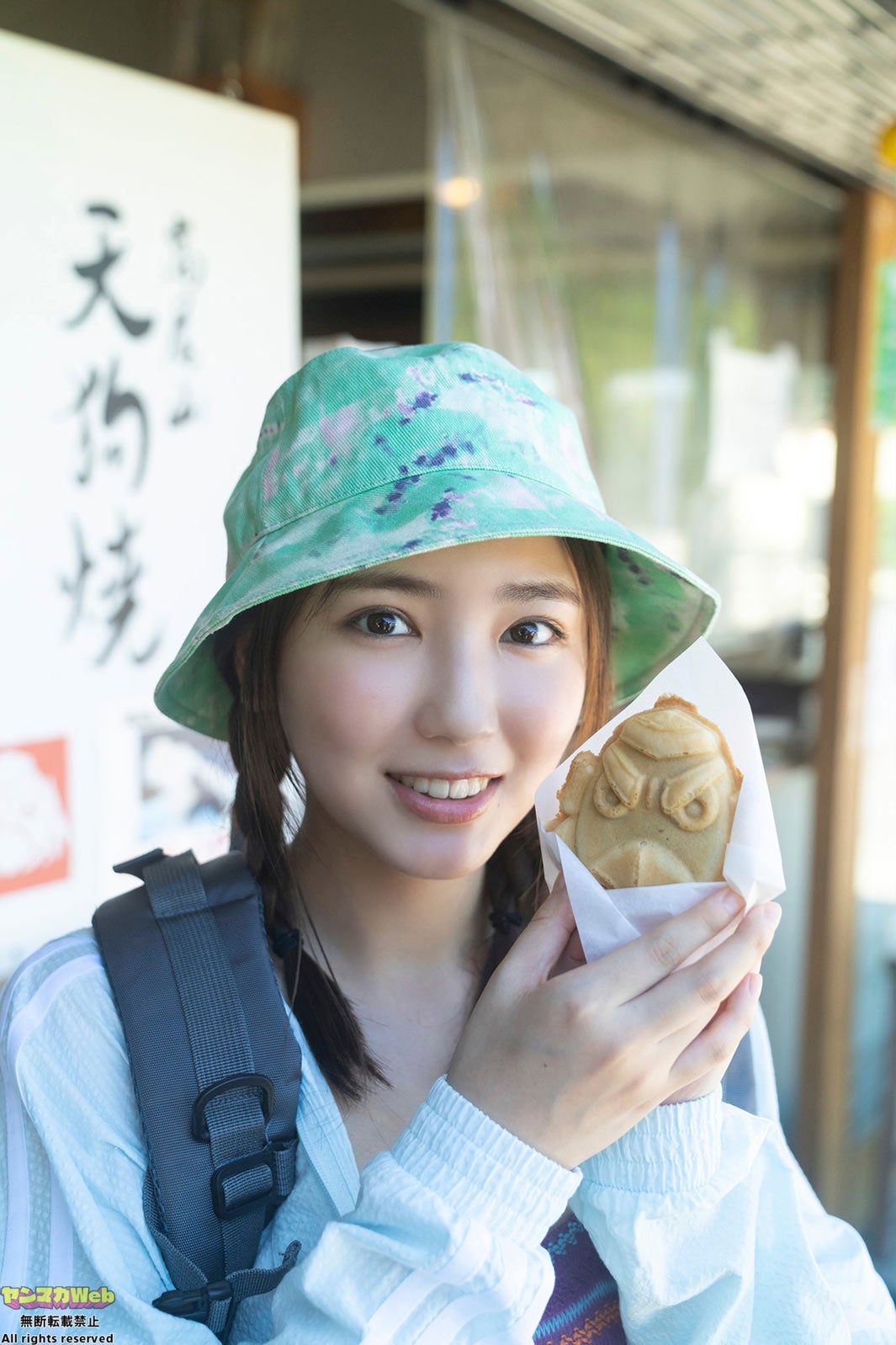 沢口愛華（C）佐藤佑一／ヤンマガWeb