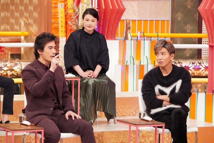 伊藤英明、島崎和歌子、木村拓哉(C)フジテレビ