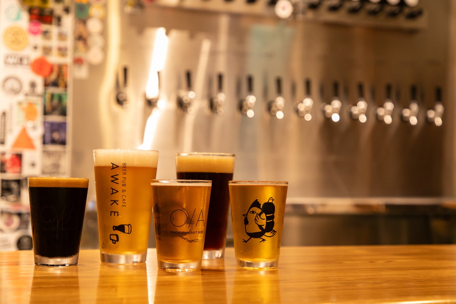 オリジナルのクラフトビールが飲めるブリューパブ・AWAKE／提供画像