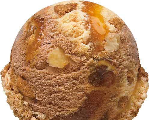 サーティワン、11月の新フレーバー「カラメルアップルパイ」登場 中にはシナモンクッキー