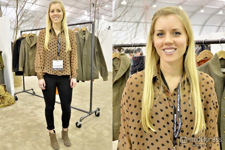 ファッショニスタをスナップ(「MAGIC」2013S/Sにて)