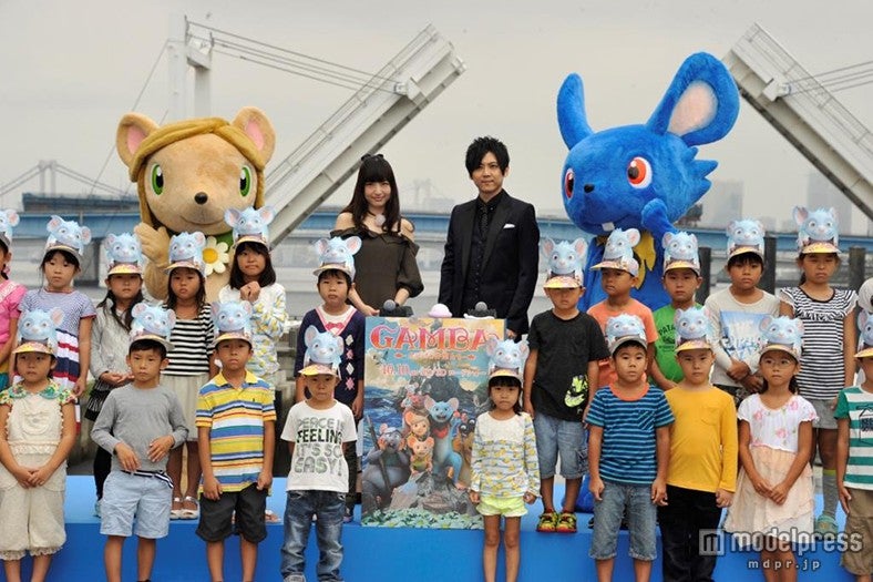 神田沙也加、水噴射でびしょ濡れ「テンション上がる」