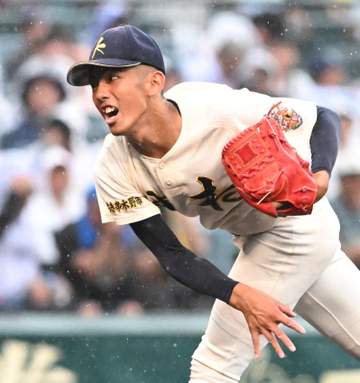 V候補の神村学園が2回戦敗退 エース龍頭は涙が止まらず「悔しい」今後は大学進学の意向「4年間勝負してプロ野球選手を目指したい」