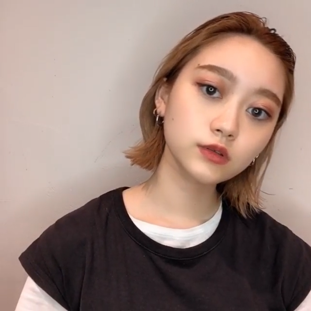 オールバックスタイリング