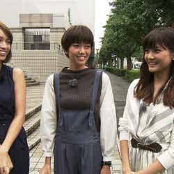 (左から)滝沢カレン、佐藤栞里、佐藤ありさ/画像提供:テレビ東京【モデルプレス】