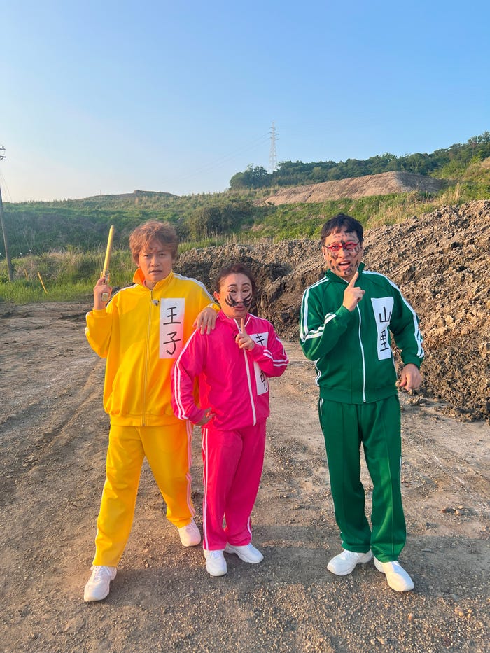 香取慎吾、キンタロー。、山里亮太(C)日本テレビ