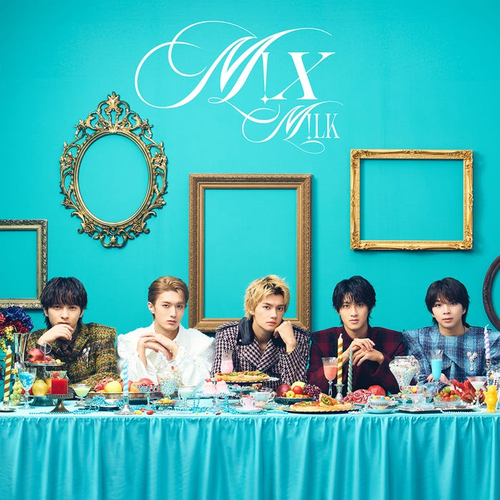 M!LK「M!X」通常盤(提供写真)