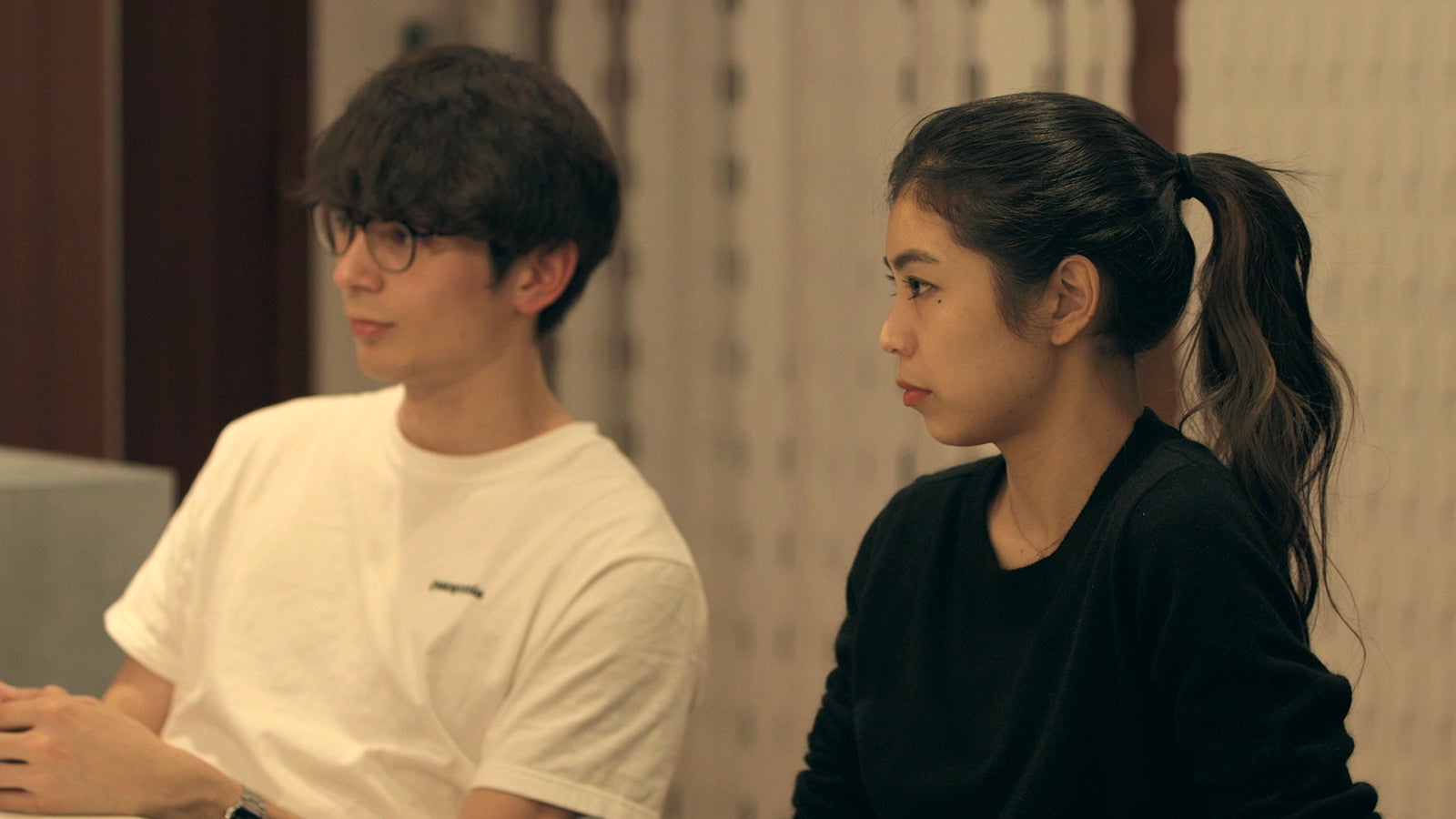 至恩、みずき「TERRACE HOUSE OPENING NEW DOORS」2nd WEEK（C）フジテレビ／イースト・エンタテインメント