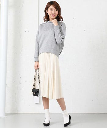 【WH】リバーシブルヒザタケスカート「URBAN RESEARCH」4,762円(税込)/画像提供:【楽天市場】URBAN RESEARCH ware house