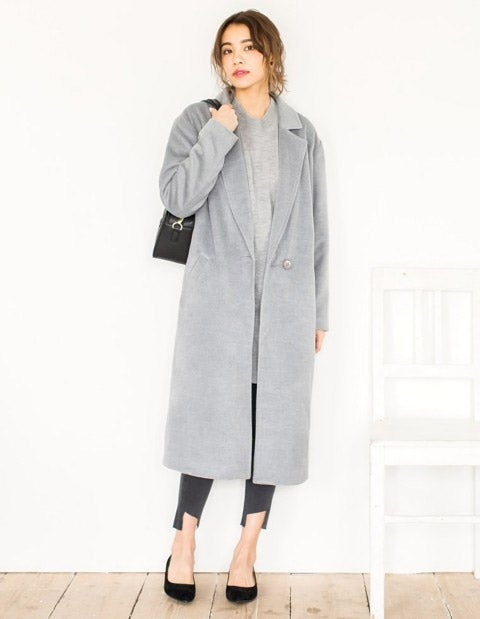 リエディオリジナル！極暖 2丈から選べる裏ファーor中綿あったかチェスターコート「Re:EDIT by GALSTAR」4,998円（税込）／画像提供：Re:EDIT by GALSTAR