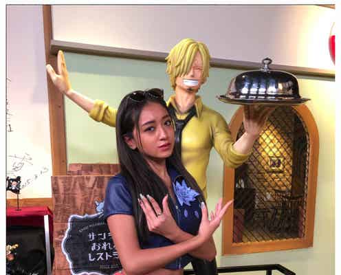 みちょぱ“ロビン”コスプレで美腹筋チラリ「雰囲気似てる」と注目集まる