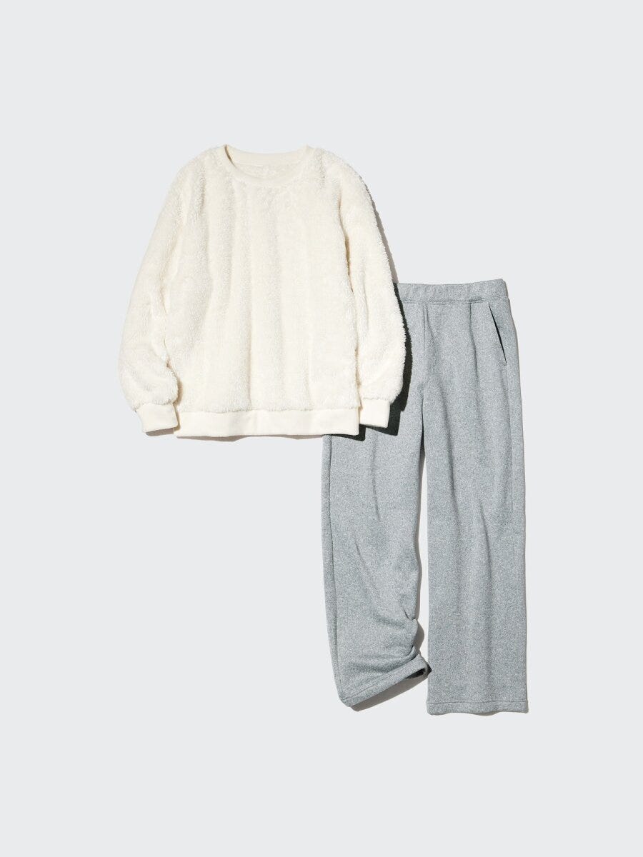 2026ユニクロ女性値下げファーリーフリースセット