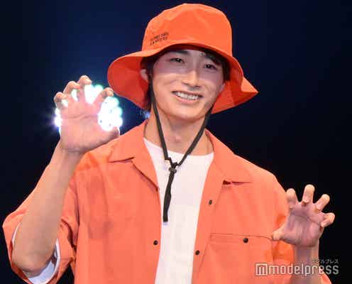 「オオカミちゃんくん」無敗のK-1ファイター・大久保琉唯、“ガオーポーズ”にキュン オレンジコーデを爽やかに着こなし<超十代 -ULTRA TEENS FES-2023@TOKYO>