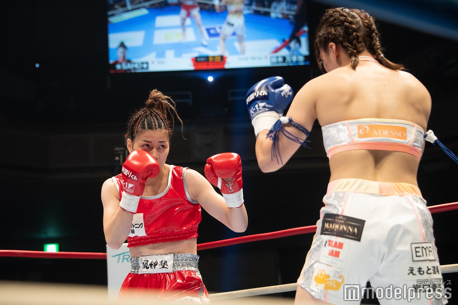 ☆SAHO☆選手VS鈴木万李弥選手（C）モデルプレス