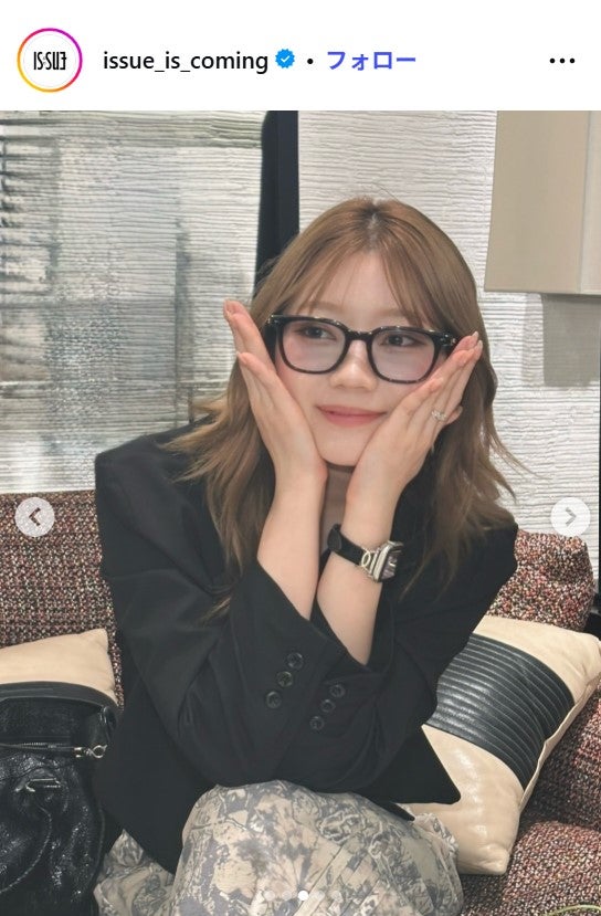 IS:SUE 公式Instagramより