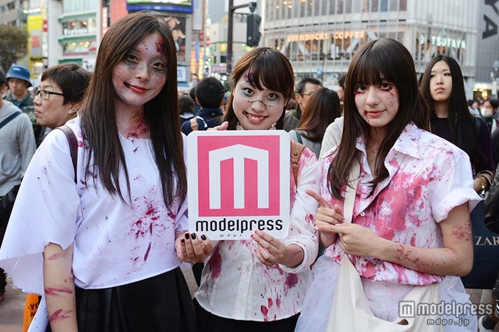 ゾンビ風/渋谷スナップ