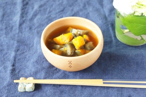 秋茄子とカボチャの「アンチエイジングお味噌汁」