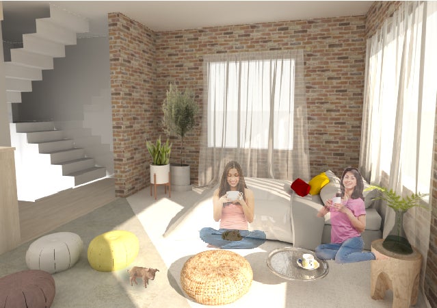 Mipig Cafe2F プレイルーム／画像提供：SaLaD